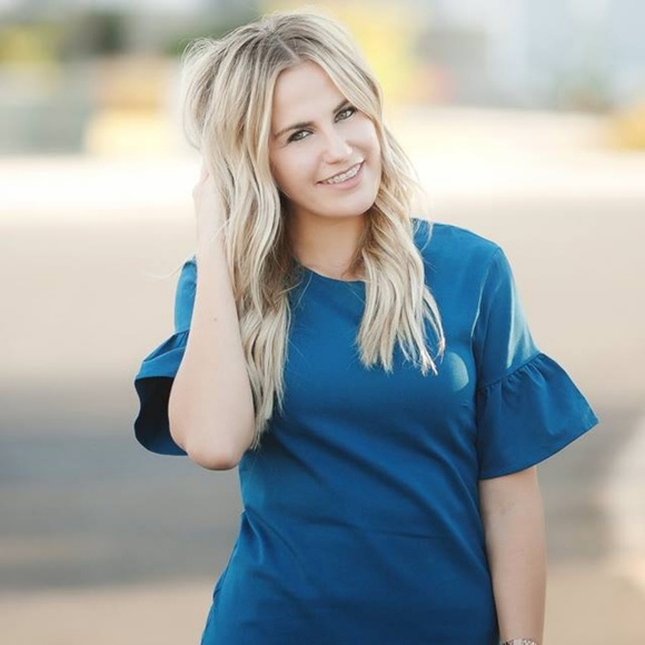 Blue Kalliope Dress - Picture 3 of 3